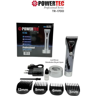 Powertec TR-1700 Pro Deluxe Kablosuz Kesme Makinesi 180