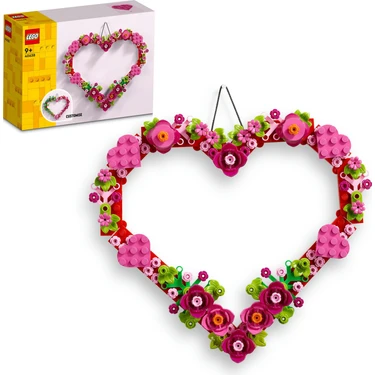 LEGO® Iconic Kalp Süsü 40638 - 9 Yaş & Üzeri Çocuklar için Sevgililer Günü Temalı Model Yapım Seti
