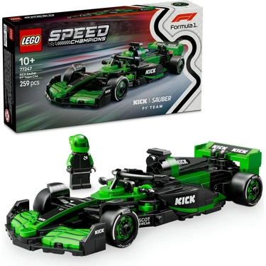 LEGO® Speed Champions KICK Sauber F1® Team C44 Yarış Arabası 77247 - 10 Yaş & Üzeri Çocuklar için