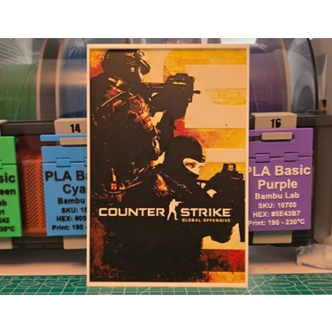 Counter-Strike: Global Offensive 3D Poster