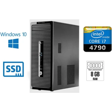 Hp Prodesk 400 G2 mt Intel Core İ7-4790 Ddr3 8 GB Ram 256 Fiyatı