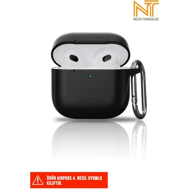 Apple Airpods 4. Nesil Uyumlu Liquid Silikon Tıpalı
