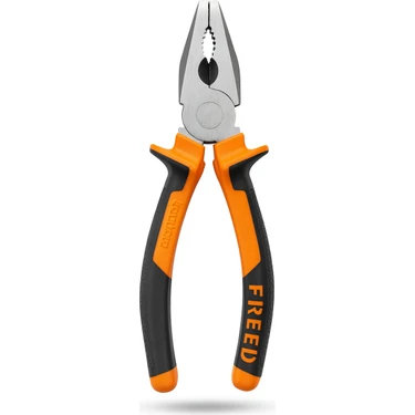 Freed Kombine Pense 180 mm Gümüş Renk Ergonomik Tasarım ile Dayanıklı Plastik Yapı
