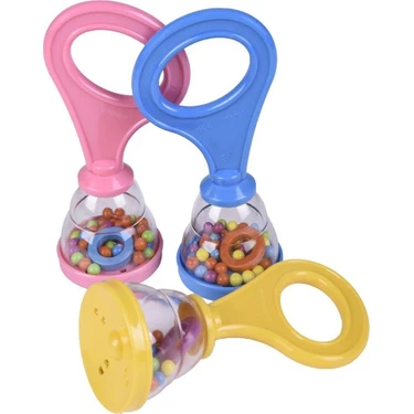 Zuzu Toys Çıngırak Kaliteli Plastik Materyal ile Eğlenceli Bebek Oyuncağı Ergonomik