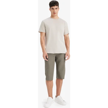 DeFacto %100 Pamuk Regular Fit Kapri