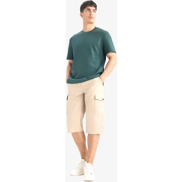 DeFacto %100 Pamuk Regular Fit Kapri