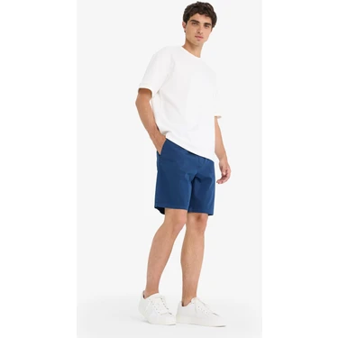 DeFacto Relax Fit Gabardin Bermuda Şort