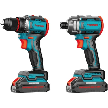 Catpower 5135 Kömürsüz Akülü Set Matkap ve