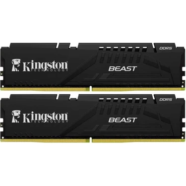 KINGSTON 16GB 5200MT/s DDR5 CL36 DIMM (Kit of 2) Beast Black Fiyatı