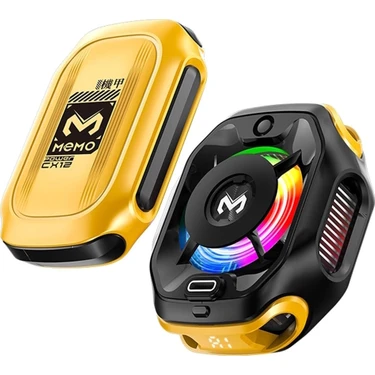 Memo CX12 E Sporcu -15 Derece Powerbanklı ve Kablo Destekli Magsafe Rgb Telefon Soğutucu Fan Tablet
