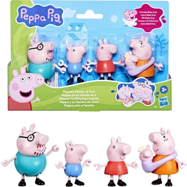 Peppa Pig ve Ailesi 5’li Figür
