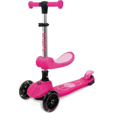 Bloomie Jelly 2in1 3tekerlekli Işıklı Katlanabilir Oturaklı Çocuk