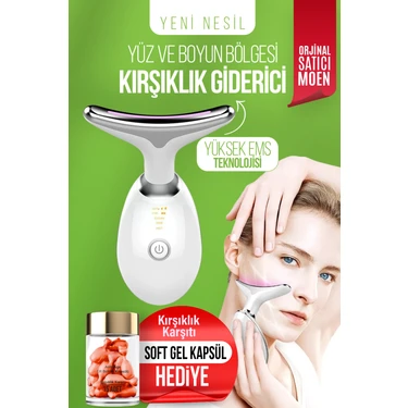 Moen Yüz ve Boyun Ems Cilt Bakım Güzellik Cihazı ( Gıdık, sarkma, kırşıklık
