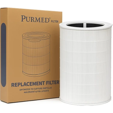Purmed Xiaomi Smart Air Purifier Elite Uyumlu RFID Çipli HEPA + Karbon