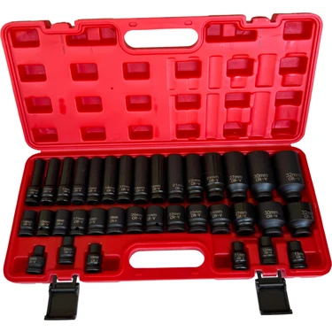 Profesyonel 35 Parça 1/2" Darbeli Lokma