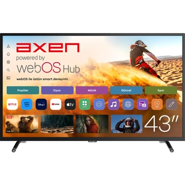 Axen AX43DIL540 43 109 Ekran Uydu Alıcılı Full HD Smart LED Fiyatı
