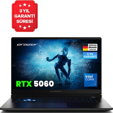 Erazer Defender 17 P1 MD600008 Intel Core 7 240H 32GB 2TB SSD RTX5060 Freedos 17.3" 144Hz FHD IPS