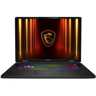MSI CROSSHAIR 18 HX AI A2XWGKG-032XTR Intel Core Ultra 9 275HX 64GB 1TB SSD RTX5070 Freedos 18"