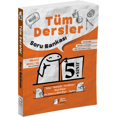 Eğitim Deposu Yayınları Eğitim Deposu 5. Sınıf Tüm Dersler Soru Bankası Eğitim Deposu