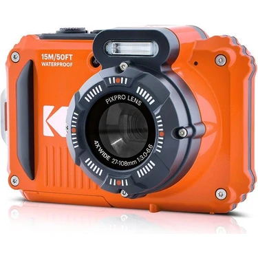 Kodak Pixpro Wpz2/4x Su Altı Fotoğraf Makinesi + 16GBSD + 2.lityum