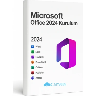 Canvass Microsoft Office 2024 Kurulum (Lisans