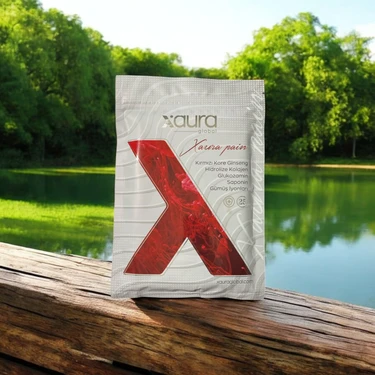 Xaura Pain - Kırmızı Kore Ginseng ve Kolajen Içerikli Transdermal Band - 25