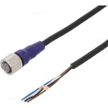 Omron XS2F-LM12PVC4S10M ,DÜZ/M12-4P PVC-10MT Sensör Kablo Fiyatı