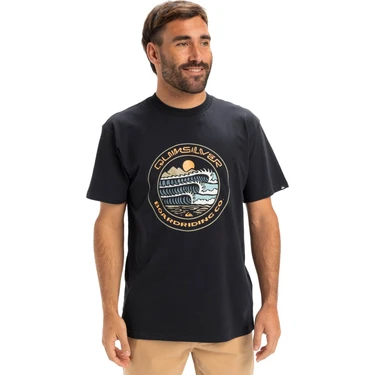 Quiksilver EV THREE SEAS SS Lacivert Erkek Kısa Kol