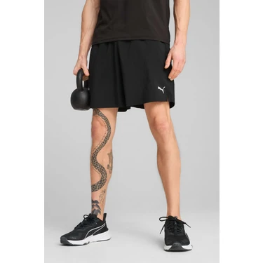 Puma M TAD ESSENTIALS 7" Woven Siyah Erkek