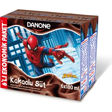 Danone Disney Kakaolu Süt 6X180