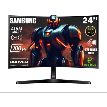 Samsung Essential S36G 24'' 100 Hz 4 Ms (HDMI+VGA) Full HD 1920 x 1080 LCD Monitör