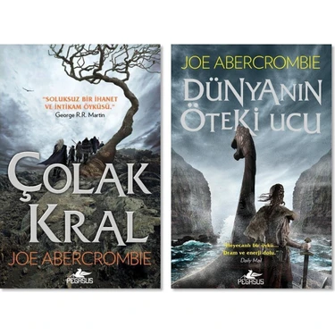 Jon A. Jackson 洋書 2冊セット Parçalanmış Deniz Serisi 2 Kitap Set - Çolak Kral + Dünyanın Kitabı