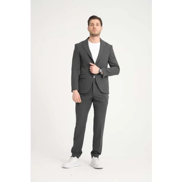 Erkek Takım Elbise Slim Fit En Boy