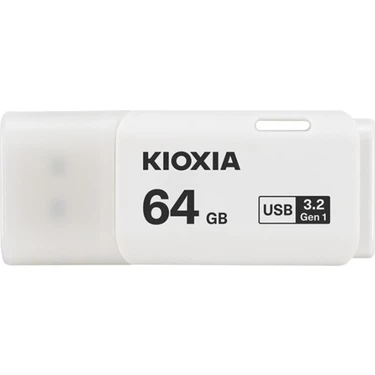 Kioxia 64GB U301 Beyaz USB 3.2 Gen 1 Flash