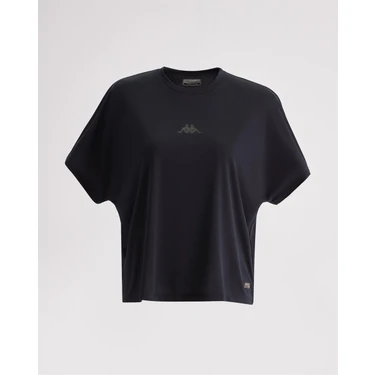 Kappa Kombat Dye Tk Siyah Kadın T-Shirt