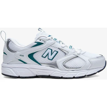 New Balance 408 Kadın Beyaz Spor Ayakkabı Nefes Alabilir Yapı ile Konforlu Kullanım