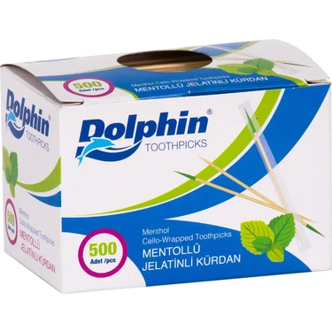 Dolphin Mentollü Jelatinli Kürdan - 500