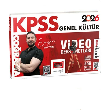 Yargı Yayınları 2026 Kpss Genel Kültür Coğrafya Video Ders Notları (Engin