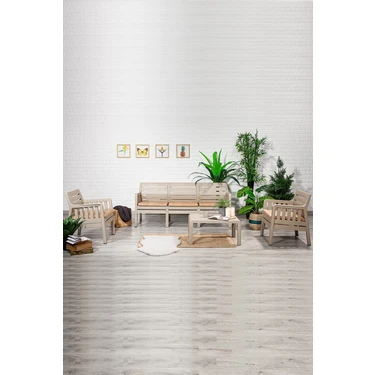 Mobetto Lara 3+1+1+S Balkon Bahçe Oturma Grubu –
