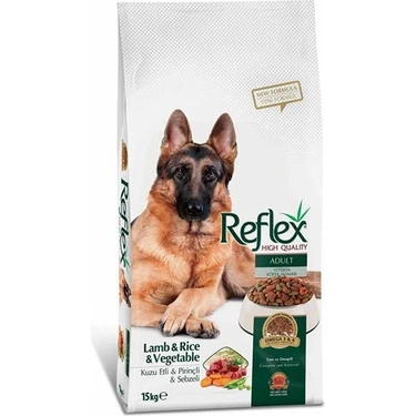 Reflex Adult Kuzu ve Pirinçli Sebzeli Yetişkin Köpek Maması 15