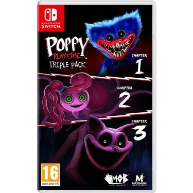 Poppy Playtime Triple Pack Nintendo Switch Korku ve Bulmaca Fiyatı