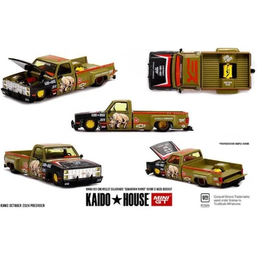 Mini GT Kaido House x Mını Gt Chevrolet Sılverado Fiyatı