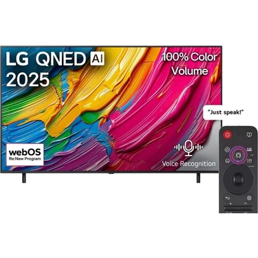 LG 75QNED80A6A 75'' 190 Ekran Uydu Alıcılı 4k Ultra HD Smart QNED