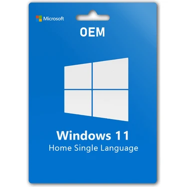 Microsoft Windows 11 Home Single Language Oem Dijital Lisans - Online