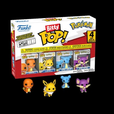 Funko Bitty Pop! Pokémon 4'lü Paket (Figür Boyu 2,25 Cm) Fiyatı