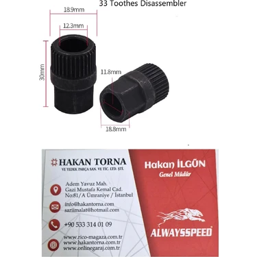 Ht Rico 1/2 Alternatör Kasnak Sökme