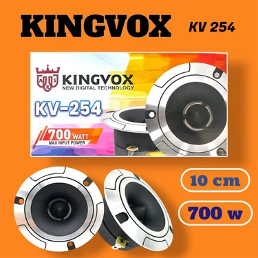 Kingvox KV254 10 cm Dome Tweeter Fiyatı - Taksit Seçenekleri