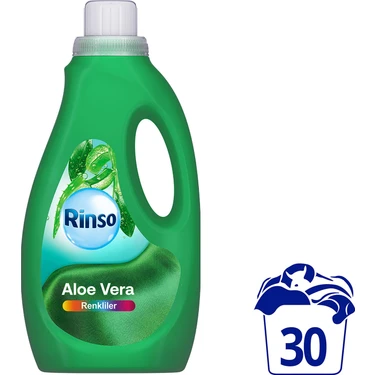 Rinso Sıvı Çamaşır Deterjanı Komple Bakım Serisi Aloe Vera Renkliler Için 1.5