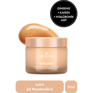 Origins Ginzing Işıltılı Jel Nemlendirici Bronz Tonu Tüm Cilt Tipleri İçin 50