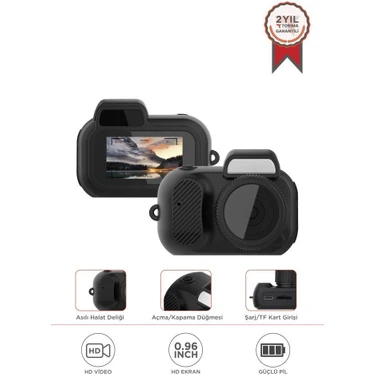 Torima Cmr-37 Siyah Mini Dijital  Video Fotoğraf Makinesi